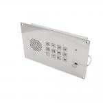IP65 Oxidation Resistant Vandal Proof Intercom Flush Mounted Analog Telephone