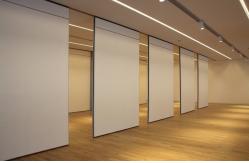 China Operable Acoustic Wall Systems 89mm Soundproof Movable Partition supplier