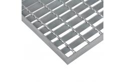 China Hot Dipped Galvanized Serrated Carbon Steel Bar Grating 30*100 Mesh Hole supplier