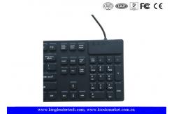 China Customisable USB medical grade keyboard Silicone with Numeric section supplier