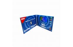China Offset printing 7 Inch Lcd Digital Video Business Card 1024*600P 128MB supplier