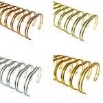 Nylon Coated Steel 5/8 Inch-1-3/4 Inch Wire O Bindings, Suitable For Notebook Calendar for sale