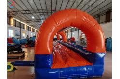 China Commercial Inflatable Water Slide Inflatable Summer Slip Slides With Pool supplier