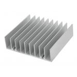 Anodizing Colorful Car Amplifier Aluminium Led Heat Sink Die Casting Profile for sale