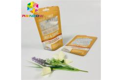 China Snack Nuts Plastic Pouches Packaging Customzied Printing Clear Window With Resealable Zipper supplier