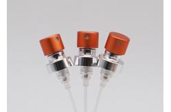 China SGS FEA15 Orange Aluminum Aerosol  Perfume Sprayer With Collar supplier