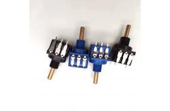 China Blue 500k Potentiometer With Switch 10A For Dimming Lighting supplier
