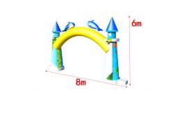 China Ocean Dolphin Inflatable Arches 8*6m For Party Event Outdoor Advertising supplier