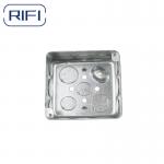 Caja Metal 4X4 Square Galvanized Metal EMT Electrical Boxes with Covers for sale