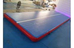 China Durable Inflatable Gymnastics Air Floor Cheerleading Inflatable Mat For Training supplier