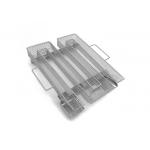 Ss304 Filter Cold Pellet Smoker Tray 22.5cm M Type Outdoor Barbecue for sale