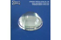 China Optically polishing Borosilicate Glass Led Lens For Spotlight supplier