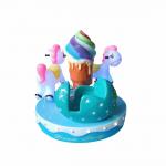 Coin Operated Children Fairground Carousel Kiddie Ride Swing Horse for sale