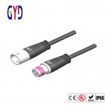 Led Lighting IP67 Waterproof 2 Pin Connector Large Flat Plug And Socket