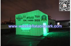 China Attractive Rent Wedding Tent Lighting LED Structure / Inflatable Cube Tent supplier