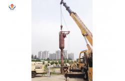 China High Power Bottom Feed Vibroflot Advanced Piling Equipment 50 Hz supplier