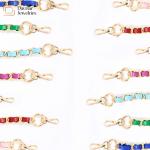 Diy Handbag Bag Purse Chain Strap , Metal Crossbody Chain With Buckle