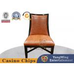 Baccarat Niu Niutai Simulation Leather Casino Gaming Chairs for sale