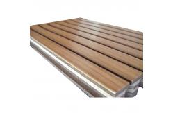 China Anti Moisture Music Studio Acoustic Panels Composite MDF Grooved Wood Panel supplier
