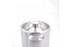 China Homebrew 5 Litre Universal Beer Kegs Single Wall With Screw Top supplier