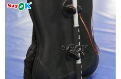 China 0.8m Inflatable Backpack Balloon LED Walking Advertising Ball For Advertising supplier