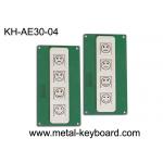 4 Keys Stainless Steel Metal Keypad for Customer Service Evaluation Device for sale