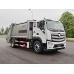 Compression Rubbish Rear Loader Manual Compressed Garbage Truck for sale