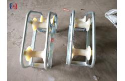 China Multi-Roller Pithead Cable Pulling Rollers SHL700J3 With Rated Load 10-20KN supplier