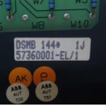 ABB DSMB 144 57360001-EL MEMORY MODULE for sale
