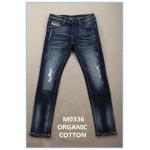 Stretch Organic Cotton Denim Fabric for sale