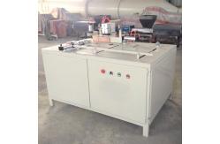 China Automatic Sawdust Wood Pallet Block Cutting Machine supplier