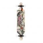 Omen Boards Elk Amino DT Longboard Complete Skateboard - 9.12 x 41.5 for sale