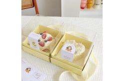 China Customizable Large Cake Boxes with Matt Lamination and Offset Printing Packaging supplier