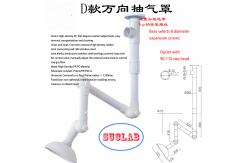 China Profesional Laboratory Fume Extractor Standard Szie Or Cutomized supplier