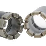 HQ/AQ/BQ/NQ/PQ Series Core bit Barrel Drill Diamond Boring Bit Hq Drill HQ3 Tri Cone Diamond Core Drill Bit for sale