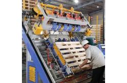 China Automatic Single One Man Wood Pallet Nailing Machine supplier