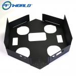 OEM Custom Aluminum Laser Cutting Parts With Black Anodizing For Sheet Metal for sale