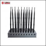 Power Controllable Cell Phone Frequency Jammer GPS WIFI Signal Reception Blocker for sale