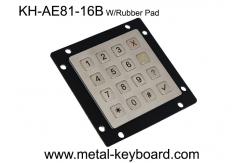 China 16 Keys 5VDC 4x4 Layout Access Control Keypad 81x81mm supplier