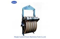 China Construction Works Stringing Power Conductor Cable Pulley Block supplier