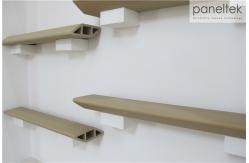 China Customized Shape Terracotta Baguette Louver For Exterior / Interior Facade supplier