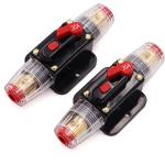 30A In line Audio Circuit Breaker 30 Amp Reset Fuse Holder manual reset For Switch Protection for sale