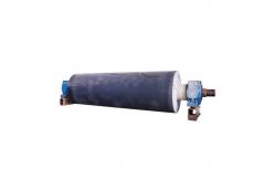 China Paper Machine Press Roll Rubber Coated Grooved Conveyor Rollers 2000m/Min supplier