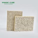 Cement Fiber Board Colorful Interior Decorating Wood Wool Sound Absorbing Panel for sale
