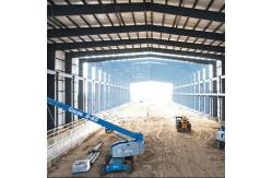 China LANJING Industrial Contemporary Steel Structure Building Warehouse For Secure Storage supplier