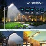 IP67 Integrated Solar Street Light 240w Motion Sensor LED Street Light