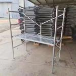Highly Reusable Q235 Safe Ringlock Scaffolding Frames And Planks
