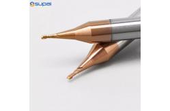 China 2 Flutes Micro Diameter End Mill For And Accurate Cutting Performance supplier