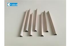 China Triangular Shape Gasket / Shielding Foam Gasket Fiber Over Foam Strip supplier