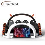 China Explore in Full Circle Dreamland VR Simulator 9D Virtual Reality Chair VR Station Redefines Immersion factory